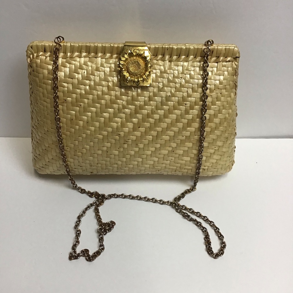 Vintage- Vanessa Straw Shoulder Bag